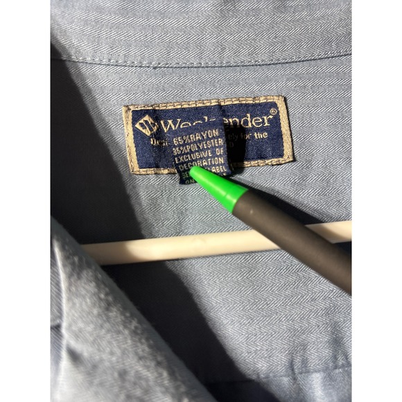 Weekender XL Shirt San Diego‎ Zoo Lion Embroidery Back Rayon Blend Blue Limited - Picture 3 of 7